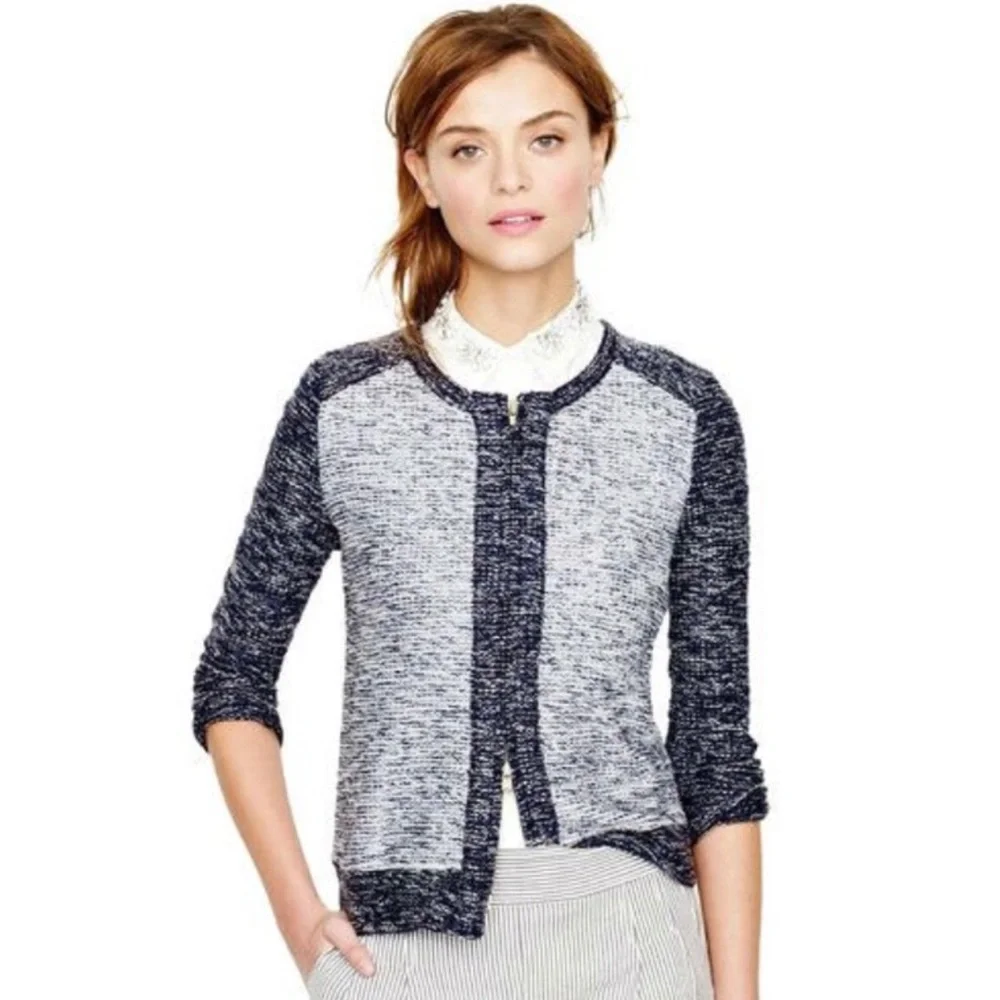J. Crew Bouclé Cardigan Size Small